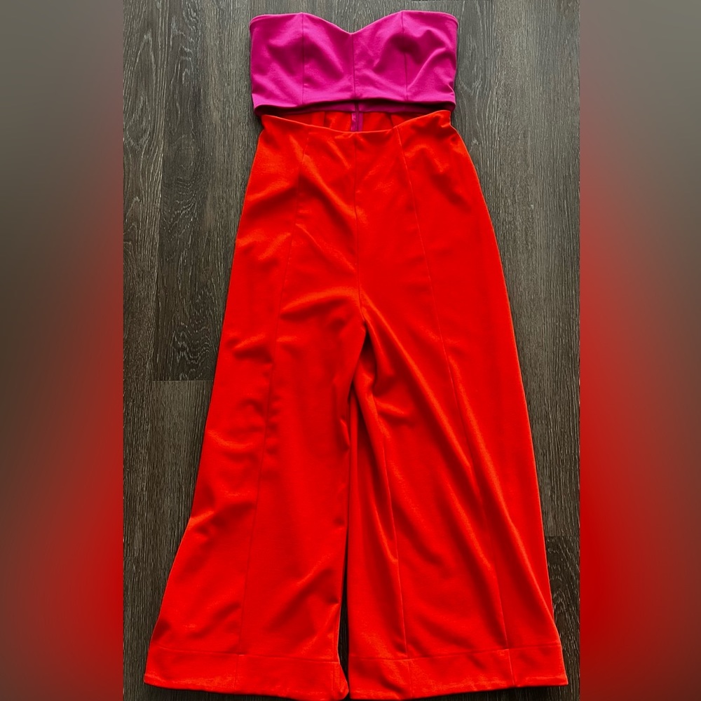 Urban Outfitters Two Tone Bright One Piece Pant Jumpsuit Size Medium